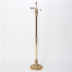 THIS LOVELY CENSER STAND IN SOLID BRASS HAS CENSER HOOK AND BOAT TRAY ...