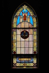 SG-467, St. Francis - Traditional Antique Church Stained Glass Window ...